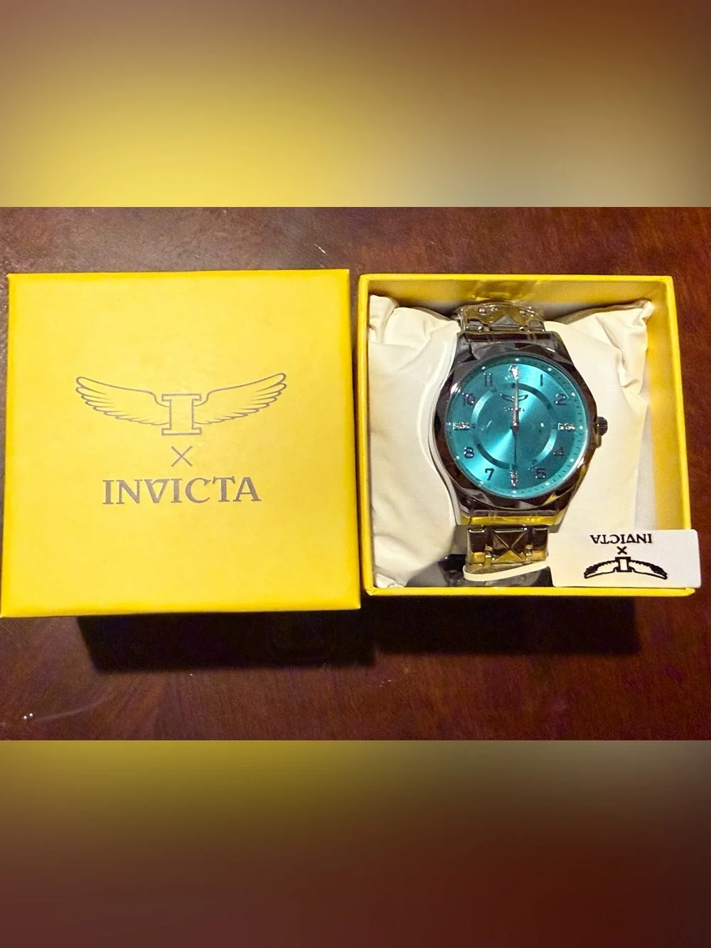 🩵 NWT! Invicta Unisex 41mm Tiffany Blue Watch